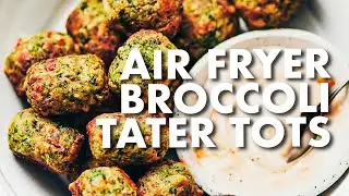Air Fryer Broccoli Tater Tots