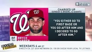 Harper In Middle Of Nats-Giants Brawl