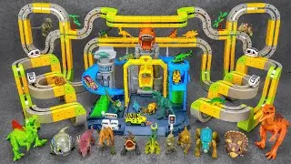 35 minutes of satisfying Aerial Roller Coaster Battle & Off-Road Speed Track toy ASMR | Toy review