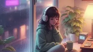 late night lofi beats to relax & study (28 minutes)