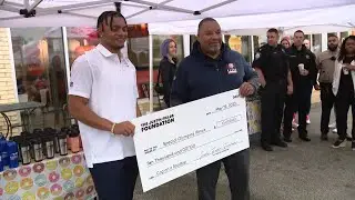 Justin Fields talks Bears offseason at Cop on a Rooftop