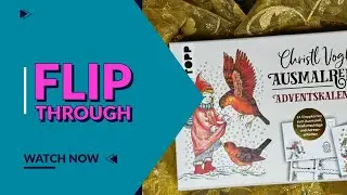 Flip Through - Advent Calendar by Christl Vogls