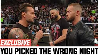 You Picked the WRONG Night&hellip; 😨 Austin Theory Interrupts Roman Reigns&rsquo; Challenge to CM Punk!