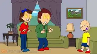 Caillou Crashes an Airplane Into His House/Grounded