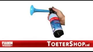 Ecoblast airhorn for safety