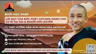 B&agrave;i 13 : B&Agrave;I KINH CH&Acirc;N NH&Acirc;N / SAPPURISA DĀNA SUTTA phần tiếp theo  (04.10.24)