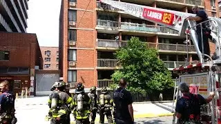 FDNY on scene of a quickly knocked down 10-75 fire on Maple Ave