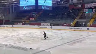 Short program swedish nationals 2022