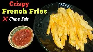 Homemade french fries 🍟| Easy potato Fries | Hotel Style Crispy French Fries.