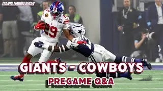 Онлайн-чат игрового дня Giants-Cowboys