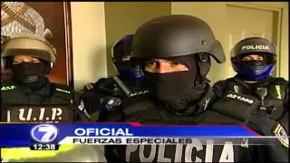 Unidades Especializadas de Fuerza P&uacute;blica