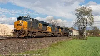 CSX M427 in Westfield, MA | CSX 904 K5L Leading | 4-30-21