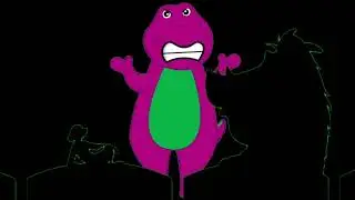 Timon and Pumbaa You are a Toy But with Barney the Dinosaur fakeyou