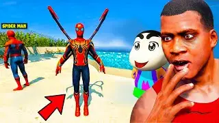 Franklin Stealing Spiderman Suit | GTA 5 Malayalam.