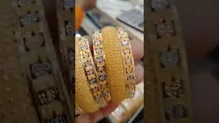 gold Kara 22k new designs pure gold jewellery house