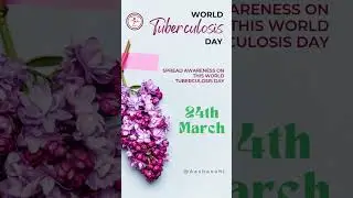 World Tuberculosis Day #group1economy #economymentorship #group2economy #tuberkulosis #tb #world