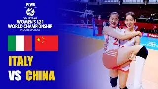 🔴 ITALY VS CHINA 🔥 WOMAN U-21 WORLD CHAMPIONSHIP VOLLEYBALL, LIVE REACTION