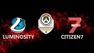 LG vs Citizen7 Bo3 |  Overwatch Winter Premiere 2017 - Ro8 Round Robin | Luminosity vs Citizen7