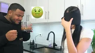 BLINDFOLD SMOOTHIE CHALLENGE!