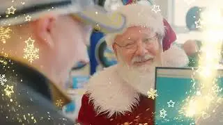 Let Santa guide you to Harrys Tire Service for all your automotive needs