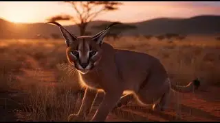 perfect hunter of power & speed--Caracal caracal #PawfectDays #shorts #animals #cat #dog