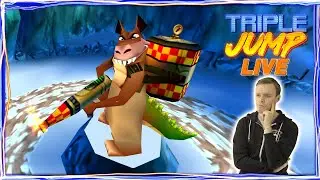 LET'S DO THE TIME WARP AGAIN  - Crash Bandicoot 3: Warped | TripleJump Live!