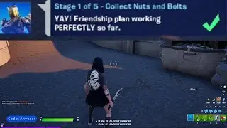 Collect Nuts and Bolts - Fortnite