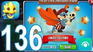 Dragon City - Gameplay Walkthrough Part 136 - Level 48, Shakespeare Dragon (iOS, Android)