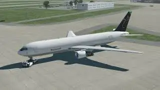 SkyTaxi 767-300F Pushback