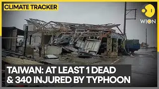 Typhoon Koinu lashes Southern Taiwan | WION Climate Tracker