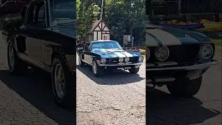 1967 Ford Mustang Shelby GT500 Classic Car Drive By Engine Sound Canterbury Village Car Show 2024