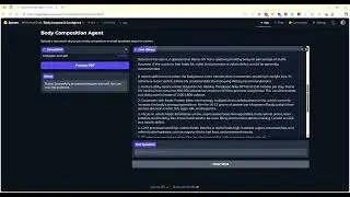 BodyCompositionAgent  Hugging Face Hackathon Agent Track Overview