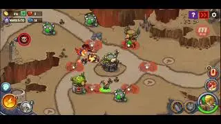 King Of Defense: Battle Frontier - World 1 Stage 14 - Hell