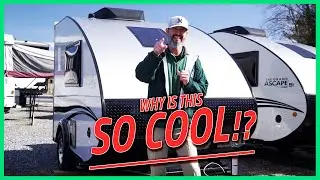 Обзор туристического прицепа Aliner Grand Ascape ST Teardrop 2023 года | Beckley's RVs