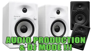 Обзор настольной мониторной системы Pioneer DJ DM-50D-BT с диагональю 5 дюймов