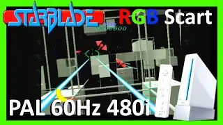 Virtual Console: Starblade - PAL Wii in 60Hz 480i RGB Scart Cable - patched, using USB Loader GX