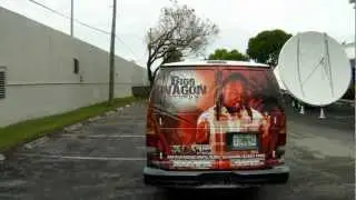 West Palm Beach Ford Van Wrap Bigg Wagon Records | 3M CERTIFIED Car Wrap Solutions