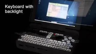 Pyra-Handheld: Keyboard backlight (Render)