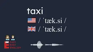 How to pronounce taxi? US English UK English IPA Audio Waveform 👩👨 How to say taxi correctly?