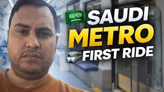 Saudi Metro Reality 😱 | Ticket, Route, Experience &ndash; Full Vlog
