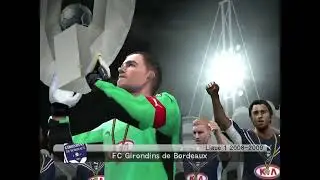PES 6 Bordeaux 1st place Ligue 1 2008 2009