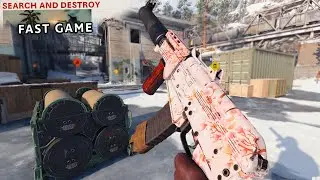 A Fast Game of Cold War Search and Destroy