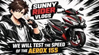 Yamaha Aerox 155 Speed Test 🛵🔥 | Is This the Fastest Scooty?