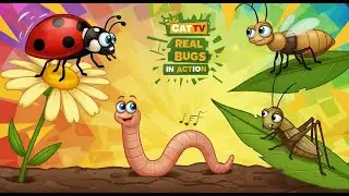 3D Game for cats  | Ultimate Cat TV Bugs and Butterflies Compilation | Videos for Cats to Watch🐱