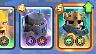 👑 Skeleton King at 4 Stars &ndash; Unleashing the Undead Power in Merge Tactics #clashroyale