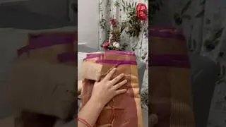 Suta Gold Toned saree Review #myntrahaul #sarees #honestreview @upwali #style