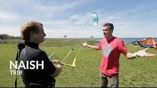 2015 Naish Trip Strutless Kite Review with Robby Naish