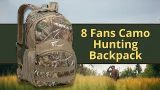 8 Fans Camo Hunting Backpack