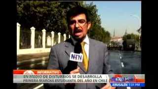 Nuevas marchas estudiantiles en Chile exigen reformas en el sistema educativo