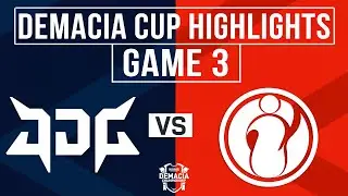 JDG vs IG Highlights Game 3 | Demacia Cup 2025 Finals | JD Gaming vs Invictus Gaming